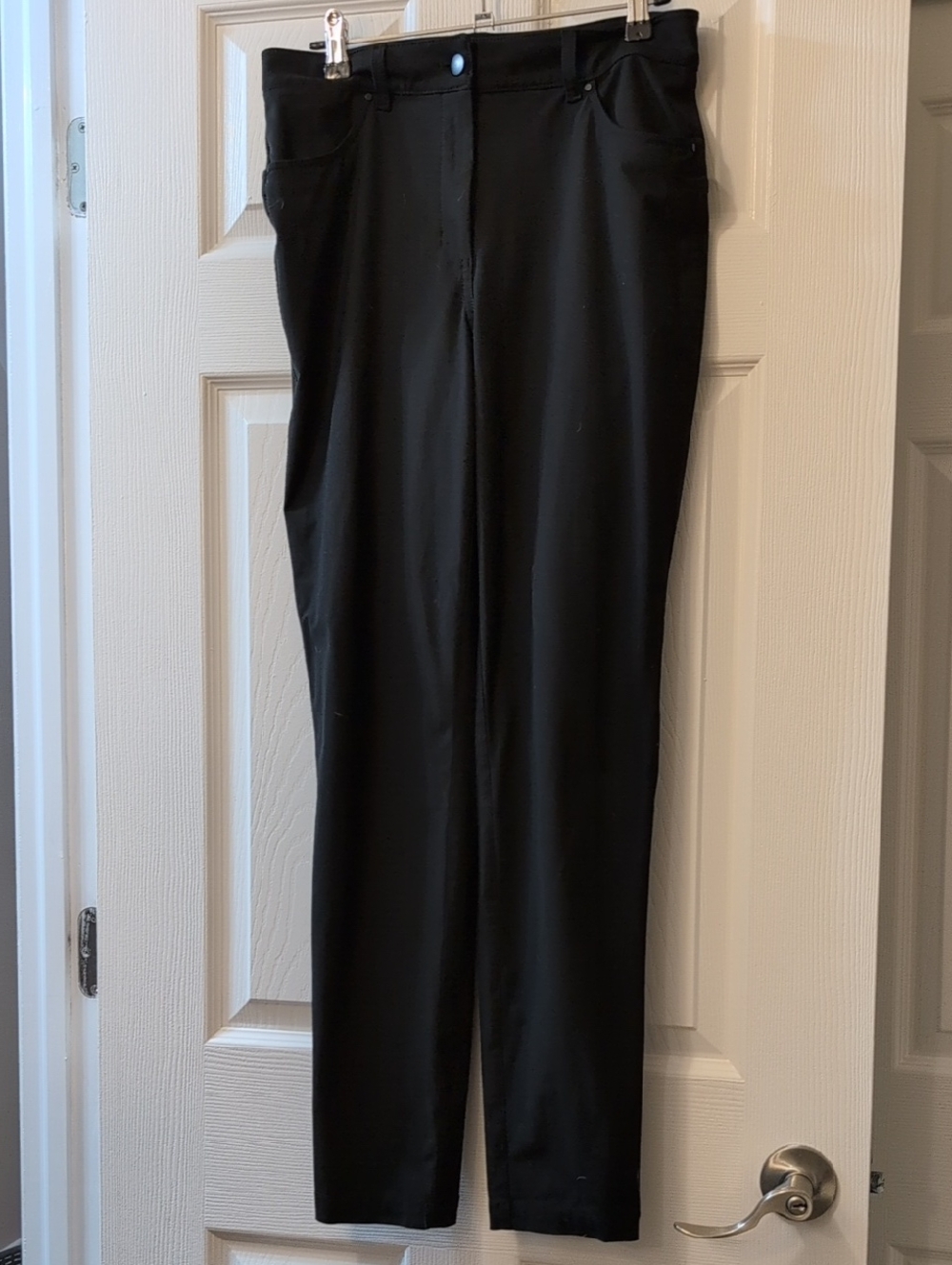 lululemon athletica Women's Black Slim Ponte Pants